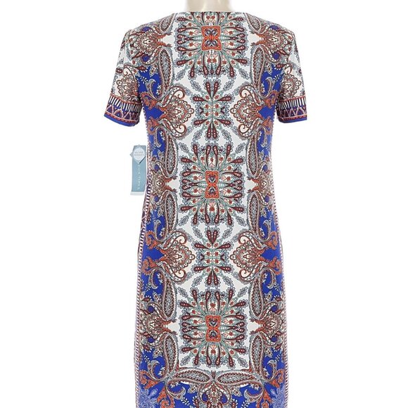 NWT London Times Size S6 Casual Dress - Picture 4 of 9